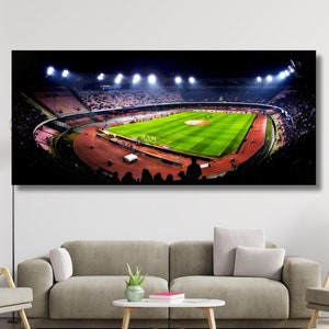 San Paolo Football Stadium POSTER Wall Art ,Serie A 2023 Champions SSC Napoli, Serie A Wall Art,Gift for Kids,Football Poster,Napoli Poster