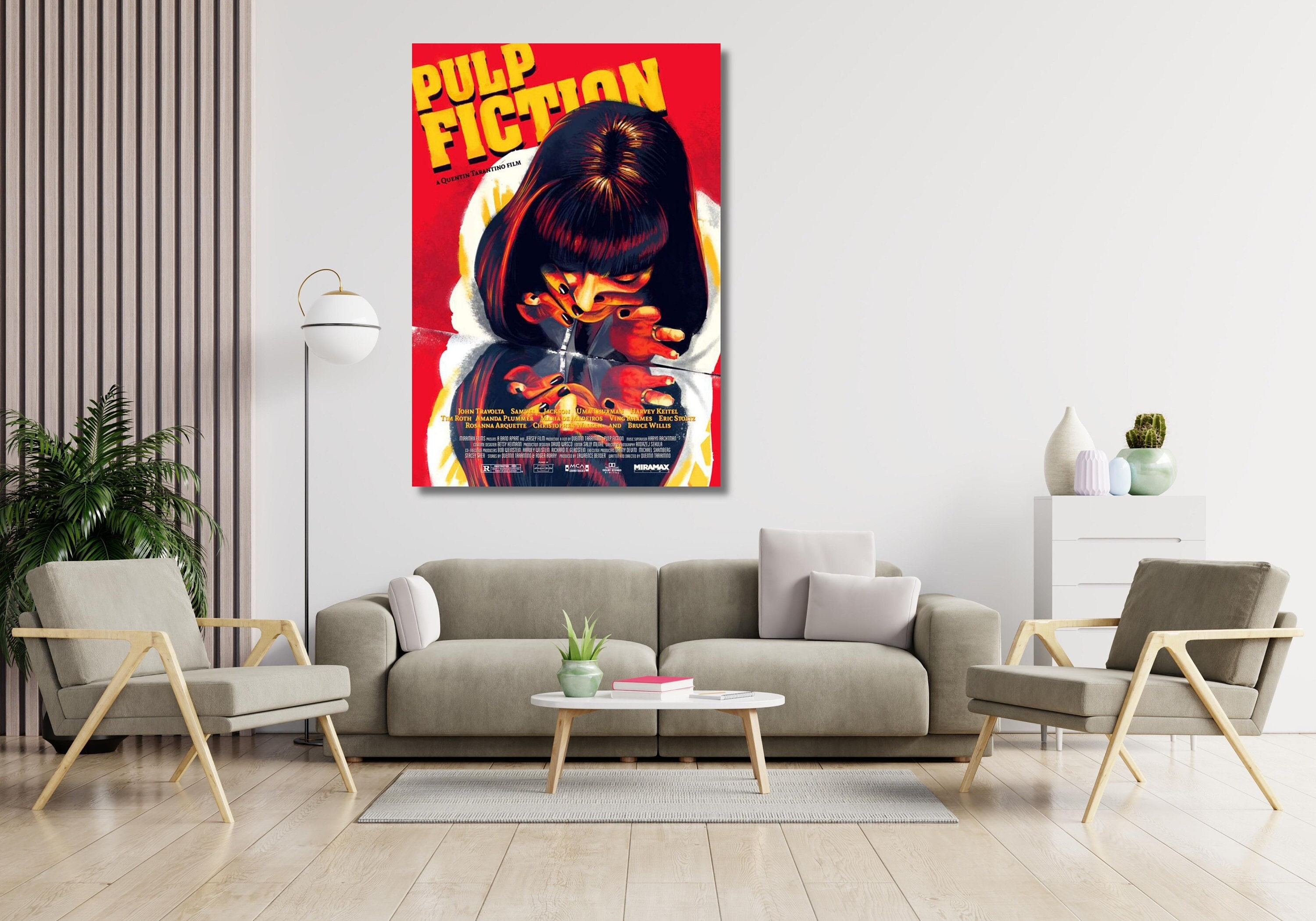 パルプフィクションPulp Fiction ポスター ヴィンティー ミアウォレス