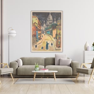 They Went Looking High and Low By Ludwig Bemelmans Ready to Hang Canvas Quality Print Madeline Poster Ludwig Bemelmans Painting Home Decor