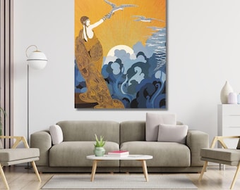 Wings of Victory by Erte Quality Print - Frame Me - Etsy