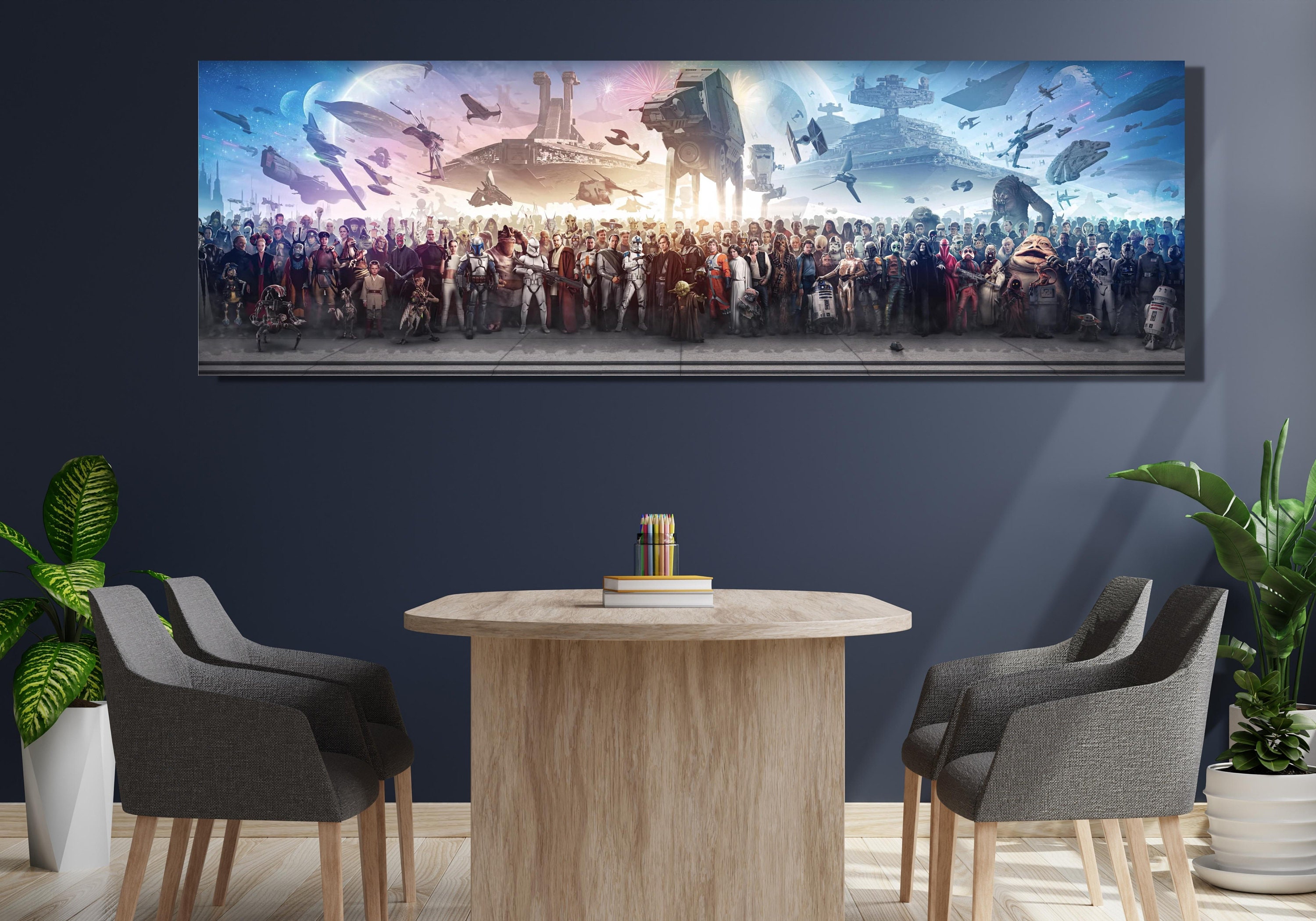 Star Wars , Vintage, Movie, Movie Prints Wall Art, Retro Film Original – Poster | Canvas Wall