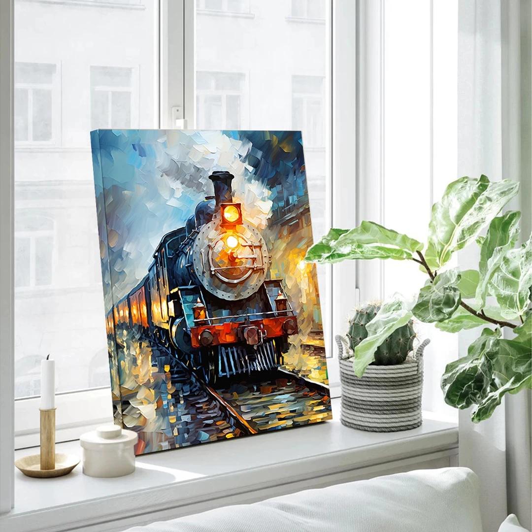 エドワード・ホッパー：コンパートメントCカー193（1938）キャンバス