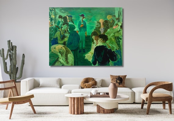 サルマン・トゥールのすぐに掛けられるキャンバス、サルマン・トゥール