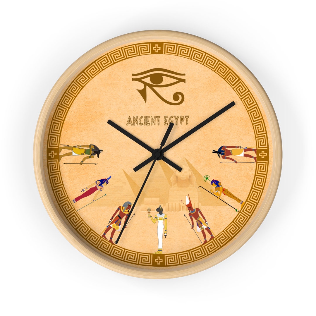 Customisable Ancient Egypt Wall Clock Vintage Wall Clock Etsy