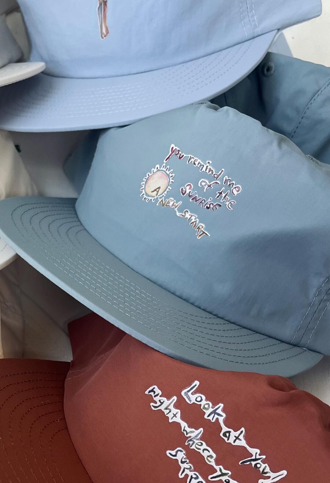 You Remind Me of the Sunrise, a New Start Surf Cap - Etsy