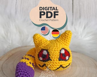 モンモンモン SKU B680P7123D2 | Monzaemon Digimon Adventure Mini Figure - Etsy