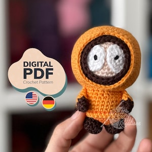 Patrón de Ganchillo Amigo de la Ciudad Pequeña 05 - Amigurumi / PDF // Häkelanleitung [Términos de EE. UU./GER]