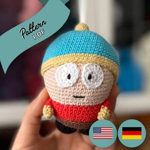 Crochet Pattern Small Town Friend 01 - Amigurumi  / PDF // Häkelanleitung [US Terms/GER]