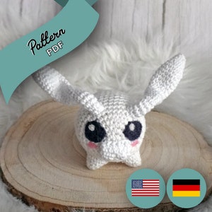Digital Monster Baby - Amigurumi - Crochet Pattern Toko Monster /PDF // Häkelanleitung Toko Monster [US Terms/GER]