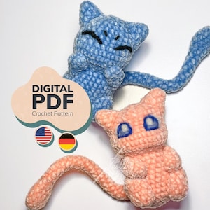 Crochet Pattern Mysterious Pink Alien - Mini Pocket Monster - Amigurumi [US Terms/GER]