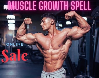 Transform your physique with Muscle Growth Spell: Elevate muscle mass, unleash power, and sculpt your dream physique!