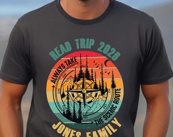 Personalized Road Trip Shirt 2026, Family Vacation Shirt, Custom Family Trip Shirt, Adventure Travel Shirt, Matching Family Road Trip Shirt