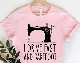 Sewing Machine Shirt, Funny Sew TShirt, Women Shirt, Sewer Gifts, Sewing Shirt, Shirts for Women, Sewing Lover Shirt, Quilter Gift