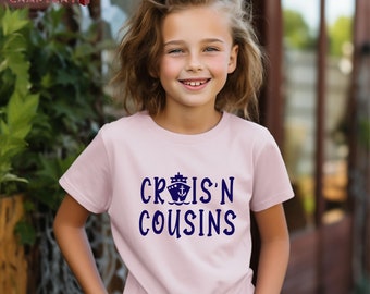 Cruising Cousins Shirt, Cruise Vacation Cousin Crew Tshirt, Cousin Gift, Cruise Tshirt,Summer Cousin Gift Shirt, Cruise Squad Matching Shirt