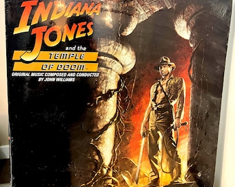 Indiana Jones And The Temple Of Doom (Original Soundtrack) Sealed vinyl record