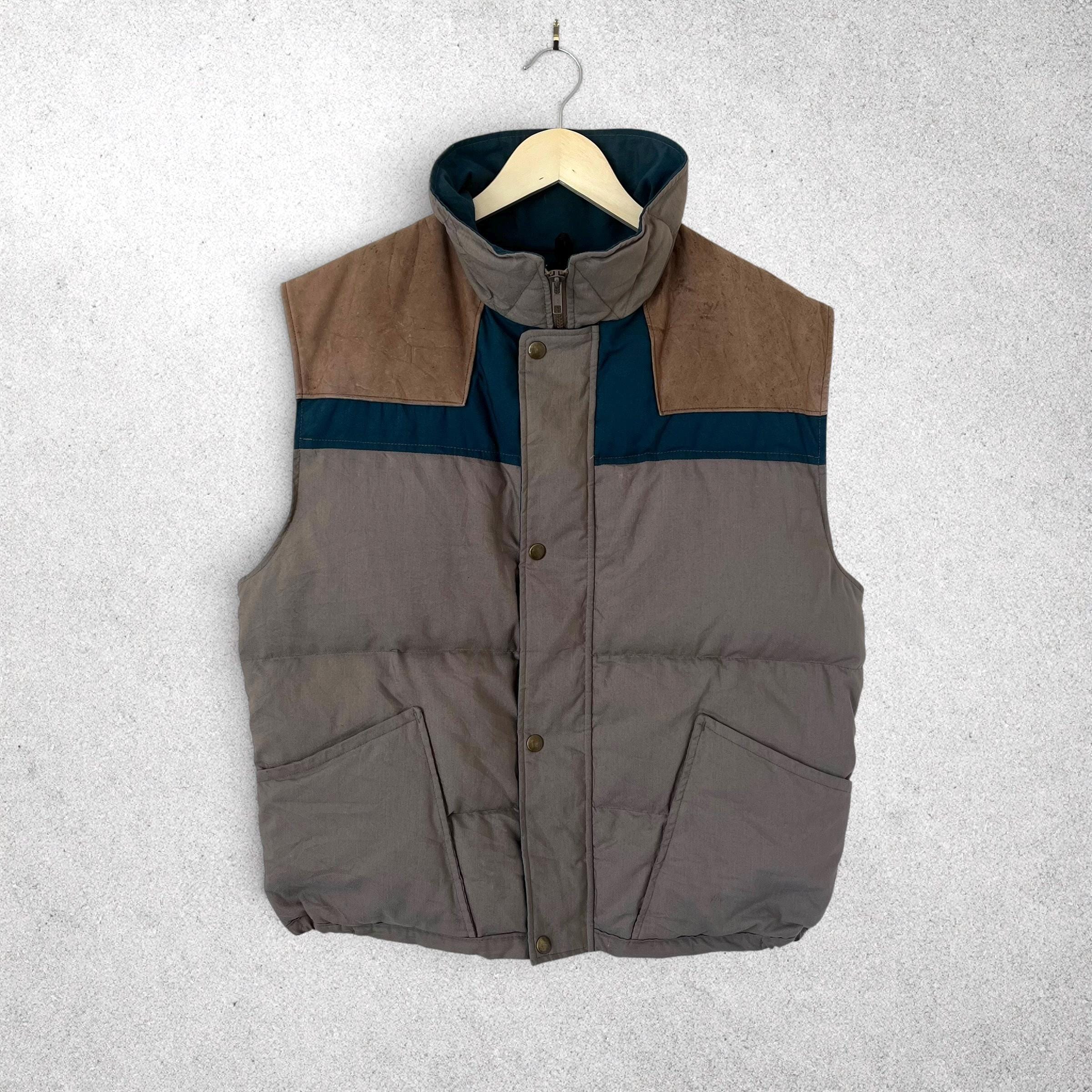 Woolrich Down Vest - Etsy