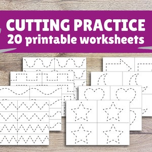 Scissor Skills Cutting Practice Preschool Worksheets Preschool Printables Scissor Skills Homeschool Printable Scissor Practice