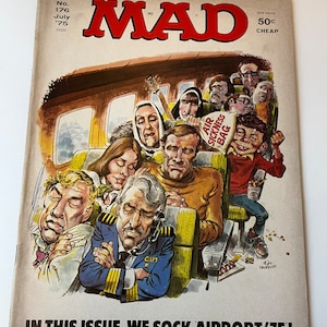 Revista MAD Número 176 Julio 1975 Cómic