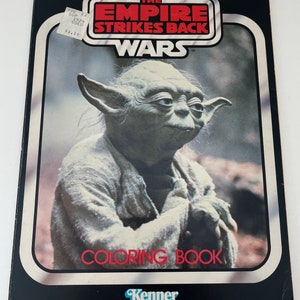 Star Wars The Empire Strikes Back Coloring Book Kenner 1982