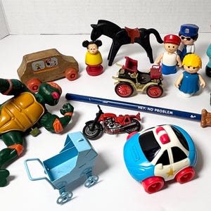 Toy Junk Drawer Lot Vintage