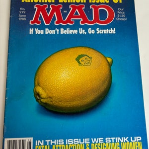 MAD Magazine Issue 279 June 1988