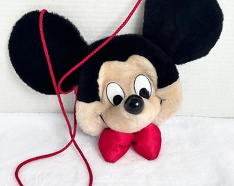 Disney Mickey’s Pals Micky Maus Geldbörse Vintage 80er Jahre