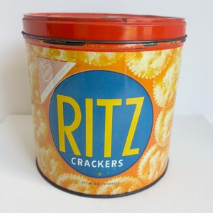 Vintage Ritz Tin Advertising