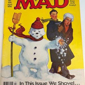 MAD Magazine Issue 294 April 1990