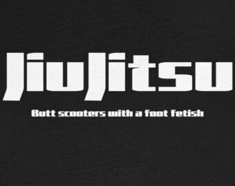Jiu Jitsu Butt Scooter Unisex Jersey Short Sleeve Tee