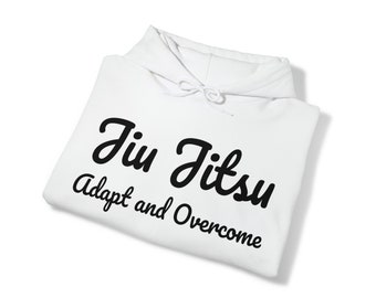 Jiu Jitsu Adapt and Overcome Sweat-shirt à capuche unisexe Heavy Blend™