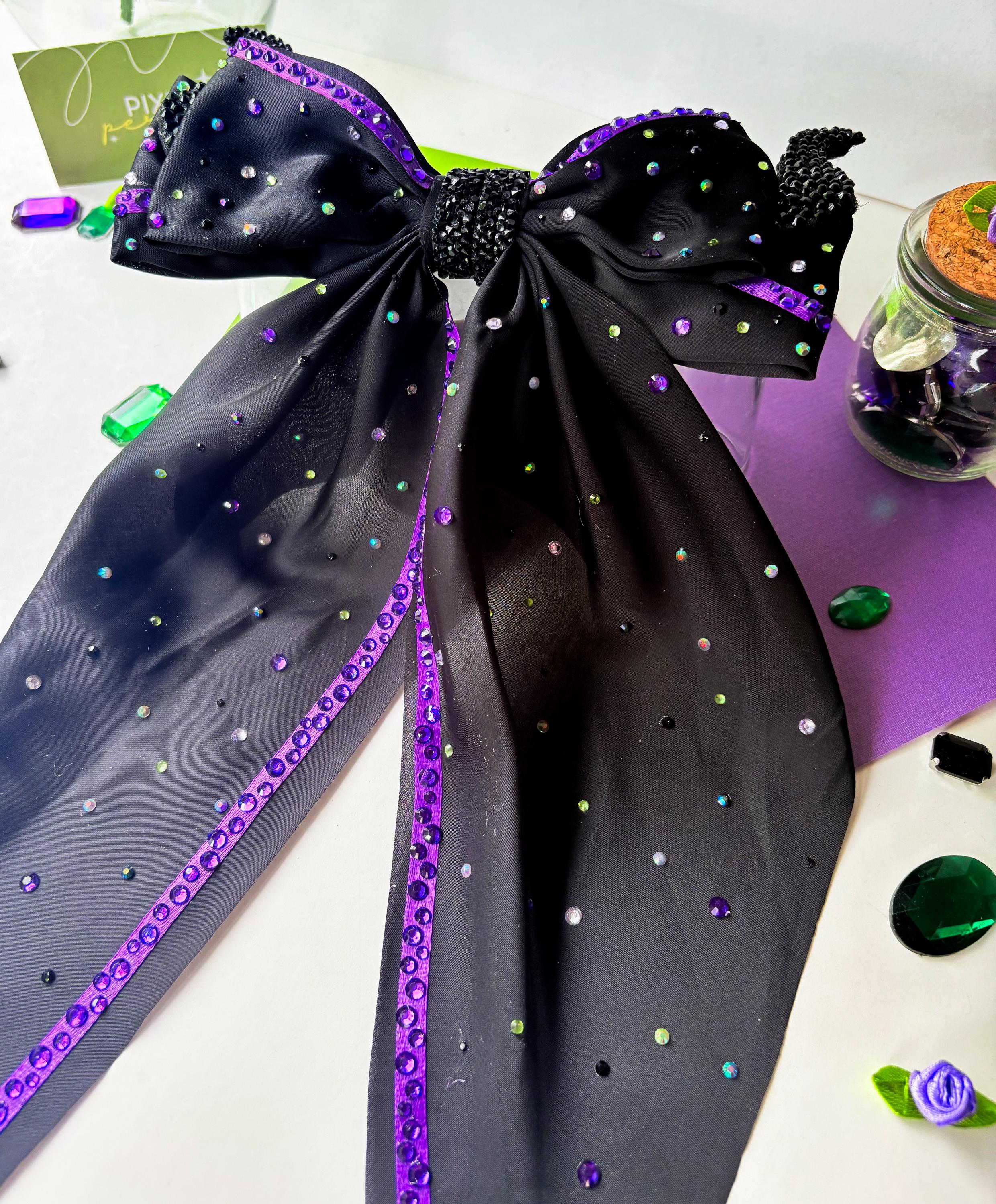 CUSTOM DISNEY MISTRESS OF EVIL MALEFICIENT BOW Standard main image 3