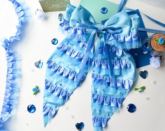 Harry Potter’s Hermione Granger | Brightest Witch of Her Age Blue Yule Ball Inspired Hair Bow