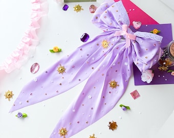 Princess Rapunzel | Flower Gleam & Glow Bow