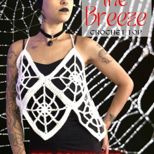 Web in the Breeze Crochet Top