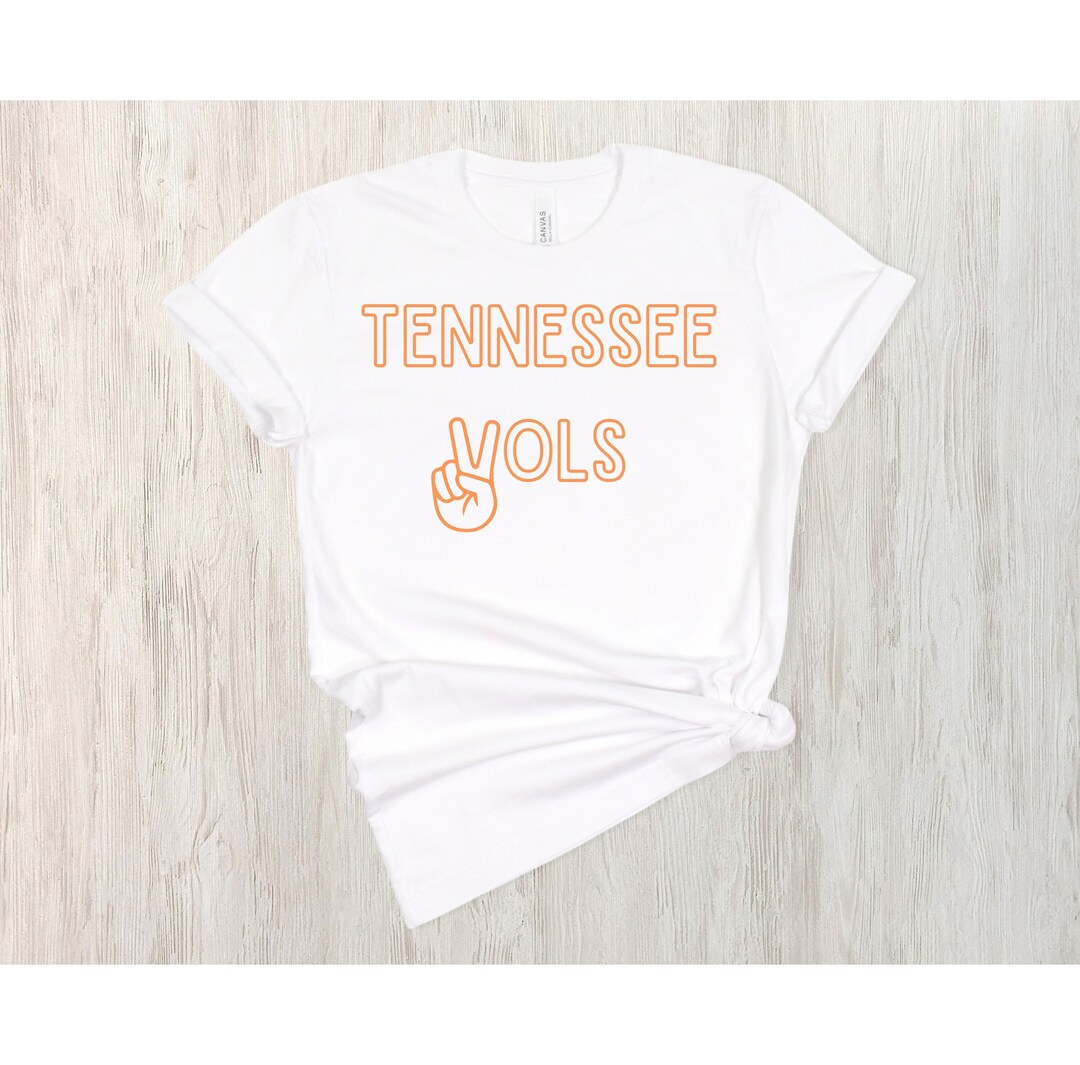 LivyLu Tennessee Vols Classic Cropped Tee