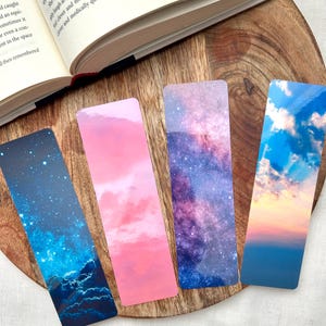Sunset Bookmarks | Bookish Frills | Nature Bookmark |