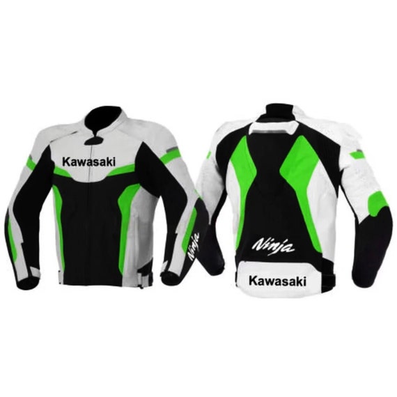 Custom Kawasaki Leather Jacket Kawasaki Ninja Men s Motorcycle