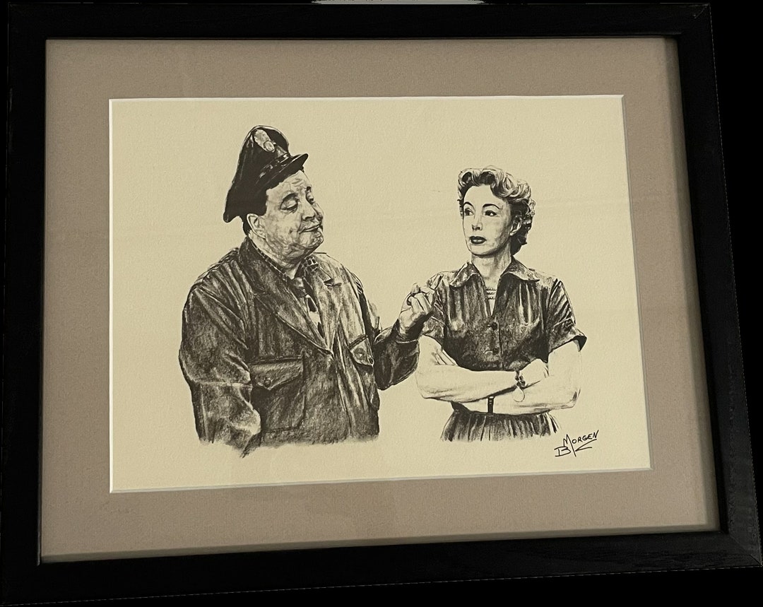 12 X 15 the Honeymooners Jackie Gleason American Television Sitcom ...