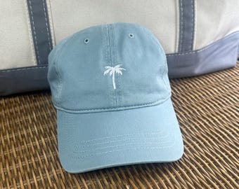 Palm Tree Hat, Beach Hat, personalized Gift