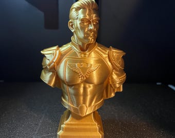 Homelander Bust – The Boys Collectible – High-Detail 3D Printed Statue – Antony Starr Fan Art – Dark Superhero Decor
