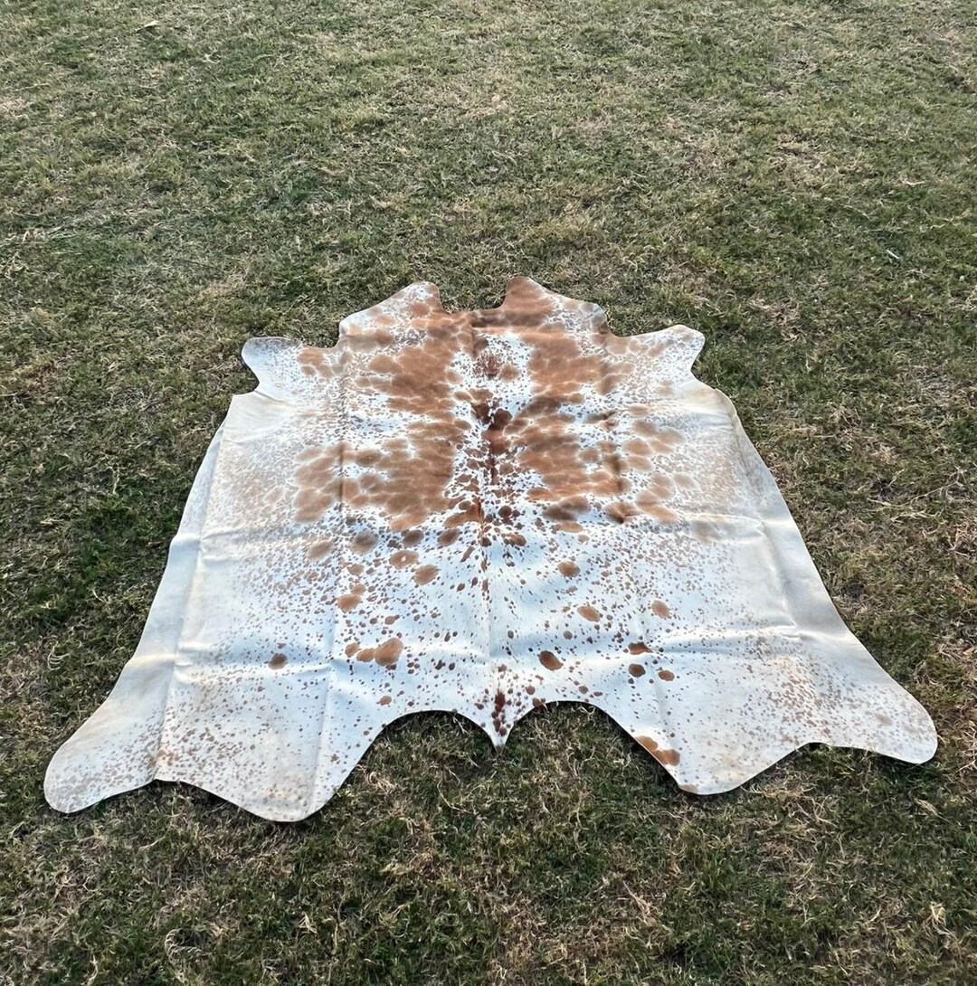 Amazing Cowhide Rug Brown and White Cow Skin Rug Cow Hide Rug Cowhide ...