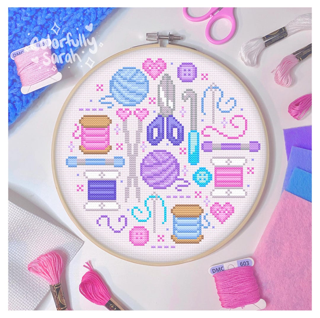 Colorful Stitching Stitch Pattern, Stitching, Crochet, Knitting, Sewing ...