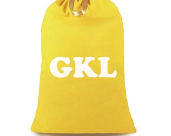 Personalized Laundry Bag: Modern Design, Durable Drawstring Tote
