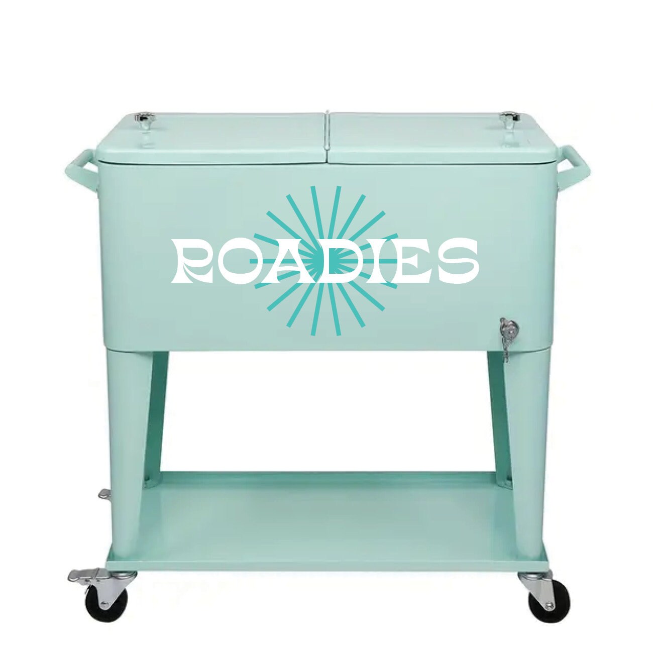rolling cooler cart for patio