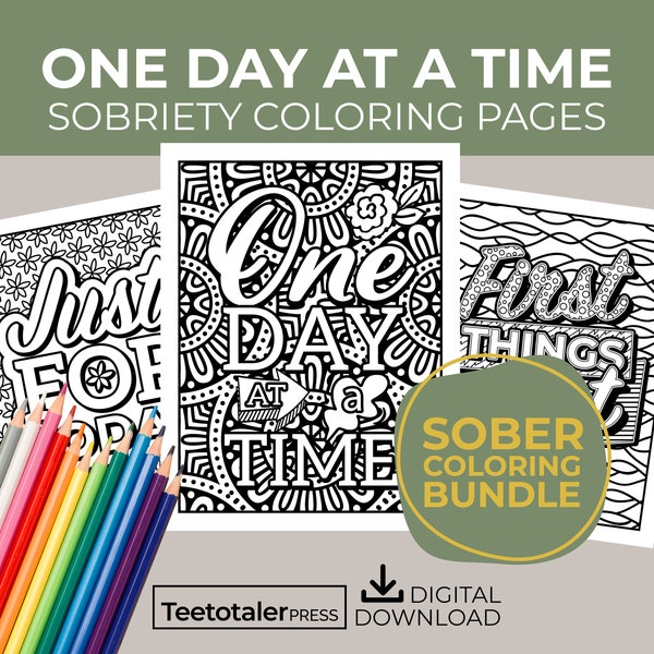 Addiction Recovery Coloring Pages - Il 600x600.5456772255 419z 