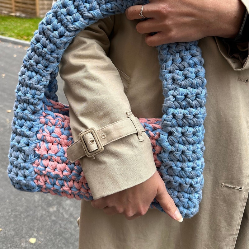 Crochet Handbag Pattern Etsy