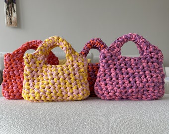 Crochet Shopper Tote Pattern: Beginner-Friendly, 3 Sizes (PDF Pattern)