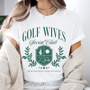 Golf Wife Shirt, Golf Tshirt, Funny Golf Wife Gift, Golf Season Shirt, Womens Golf T shirt, Abandoned Wives, Gift for Mom, Golf Social Club
