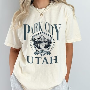 Park City Utah Unisex Shirt, Winter Ski Vacation, Snowboarding Gift, Bachelorette Party Tee, Bachelor Party Shirt, Destination Wedding Gift