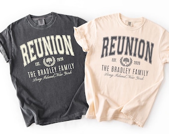 Custom Family Reunion Shirts, Personalized Family Name Gifts
